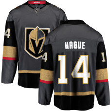 Vegas Golden Knights #14 Nicolas Hague Alternate Breakaway Gray Jersey