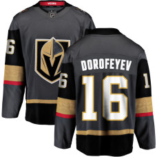 Youth Vegas Golden Knights #16 Pavel Dorofeyev Alternate Breakaway Gray Jersey