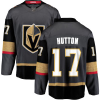 Vegas Golden Knights #17 Ben Hutton Alternate Breakaway Gray Jersey Vegas Golden Knights #17 Ben Hutton Alternate Breakaway Gray Jersey