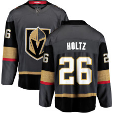 Vegas Golden Knights #26 Alexander Holtz Alternate Breakaway Gray Jersey
