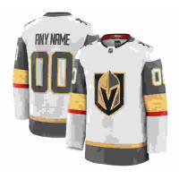 Vegas Golden Knights CUSTOM Away Premium White Jersey Vegas Golden Knights CUSTOM Away Premium White Jersey