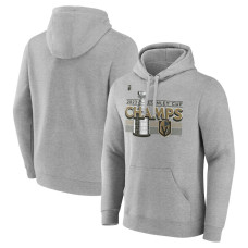 Vegas Golden Knights 2023 Stanley Cup Champions Locker Room Big & Tall Heather Gray Pullover Hoodie