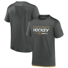Vegas Golden Knights Fanatics Branded Authentic Pro Tech Gray T-Shirt