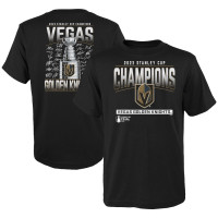 Vegas Golden Knights Youth 2023 Stanley Cup Champions Signature Roster Black T-Shirt