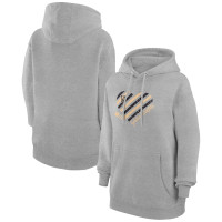 Vegas Golden Knights G-III 4Her by Carl Banks Women's Heart Heather Gray Pullover Hoodie
