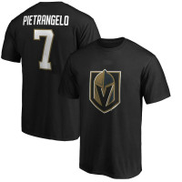 Alex Pietrangelo Vegas Golden Knights Authentic Stack CUSTOM Black T-Shirt Alex Pietrangelo Vegas Golden Knights Authentic Stack CUSTOM Black T-Shirt