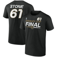 Mark Stone Vegas Golden Knights 2023 Stanley Cup Final Authentic Pro CUSTOM Black T-Shirt