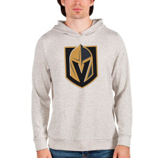 Vegas Golden Knights Antigua Absolute Oatmeal Pullover Hoodie