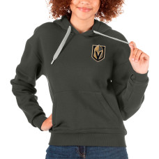 Vegas Golden Knights Antigua Women's Victory Pullover Charcoal Hoodie