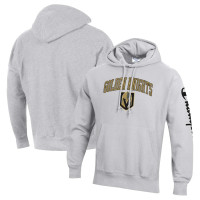 Vegas Golden Knights Champion Reverse Weave Heather Gray Pullover Hoodie
