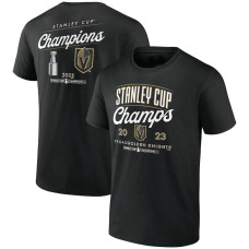 Vegas Golden Knights Fanatics Branded 2023 Stanley Cup Champions Logo Black T-Shirt