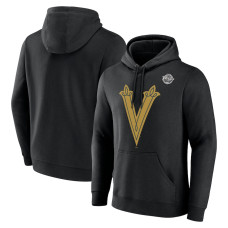 Vegas Golden Knights 2024 Winter Classic Primary Logo Fleece Black Pullover Hoodie