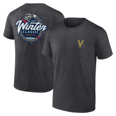 Vegas Golden Knights 2024 Winter Classic T-Shirt - Heather Charcoal