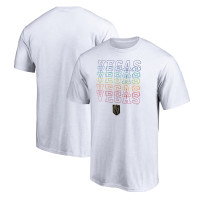 Vegas Golden Knights City Pride White T-Shirt Vegas Golden Knights City Pride White T-Shirt