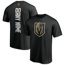 Vegas Golden Knights Personalized Playmaker CUSTOM Black T-Shirt