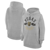 Vegas Golden Knights G-III 4Her by Carl Banks Women's City Graphic Fleece Heather Gray Pullover Hoodie