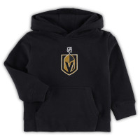 Vegas Golden Knights Toddler Primary Logo Black Pullover Hoodie
