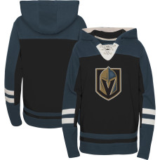 Vegas Golden Knights Youth Ageless Revisited Home Lace-Up Black Pullover Hoodie Vegas Golden Knights Youth Ageless Revisited Home Lace-Up Black Pullover Hoodie