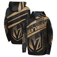 Vegas Golden Knights Youth Home Ice Advantage Black Pullover Hoodie