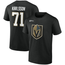 William Karlsson Vegas Golden Knights 2023 Stanley Cup Champions Authentic Stack Player CUSTOM Black T-Shirt