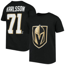 William Karlsson Vegas Golden Knights Youth Player CUSTOM Black T-Shirt