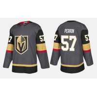 Vegas Golden Knights #57 David Perron Home Black Jersey