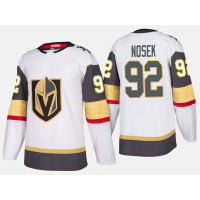 Vegas Golden Knights #92 Tomas Nosek Road Authentic Player White Jersey