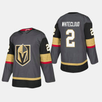 Vegas Golden Knights #2 Zach Whitecloud Home Black Jersey