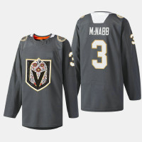 Vegas Golden Knights Brayden McNabb #3 Latino Heritage Night Black Jersey