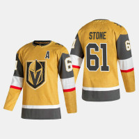 Vegas Golden Knights Mark Stone #61 2020-21 Alternate Authentic Player Gold Jersey
