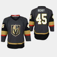 Toddler Vegas Golden Knights Jake Bischoff #45 Gray 2018-19 Replica Player Home Jersey
