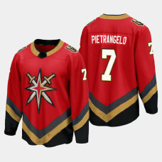 Men's Vegas Golden Knights Alex Pietrangelo #7 Special Edition 2021 Red Jersey