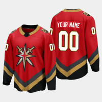 Men's Vegas Golden Knights Custom #00 Special Edition 2021 Red Jersey Men's Vegas Golden Knights Custom #00 Special Edition 2021 Red Jersey