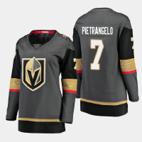 Women's Vegas Golden Knights Alex Pietrangelo #7 2020-21 Home Breakaway Player Black Jersey