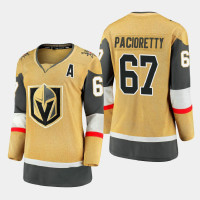 Women's Vegas Golden Knights Max Pacioretty #67 2020-21 Alternate Premier Gold Jersey