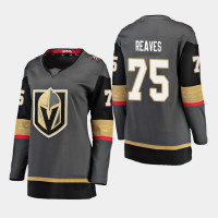 Women's Vegas Golden Knights #75 Ryan Reaves Home Breakaway Player Black Jersey