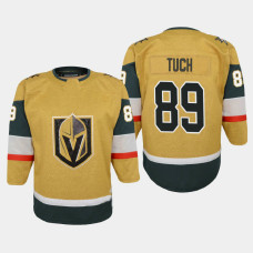 Youth Vegas Golden Knights Alex Tuch #89 Alternate Premier 2020-21 Jersey Gold